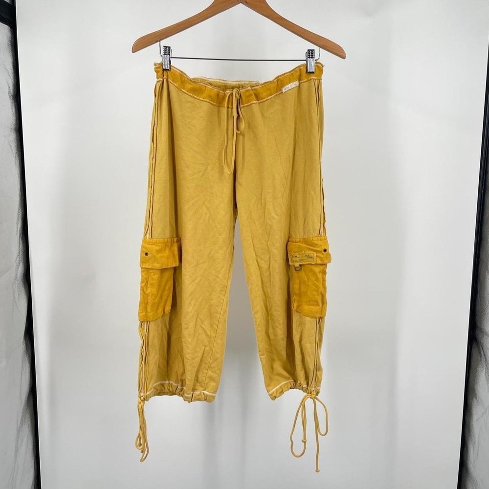 Vintage Y2K Women's Euro Cargo Pants M Utility Military Lounge Gorpcore Baggy